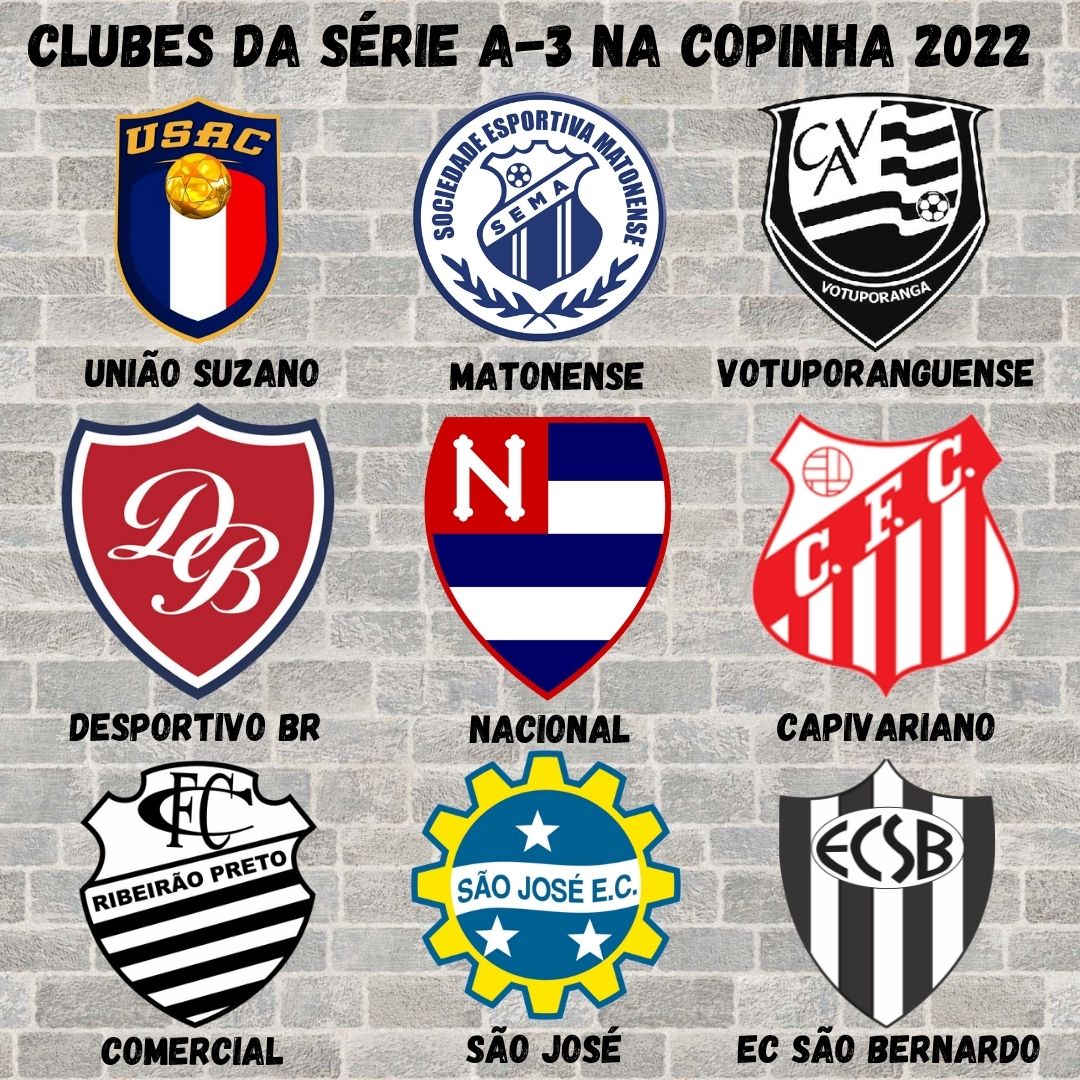 Mais da metade dos clubes da Série A-3 vai disputar a Copinha 2022, Esportes